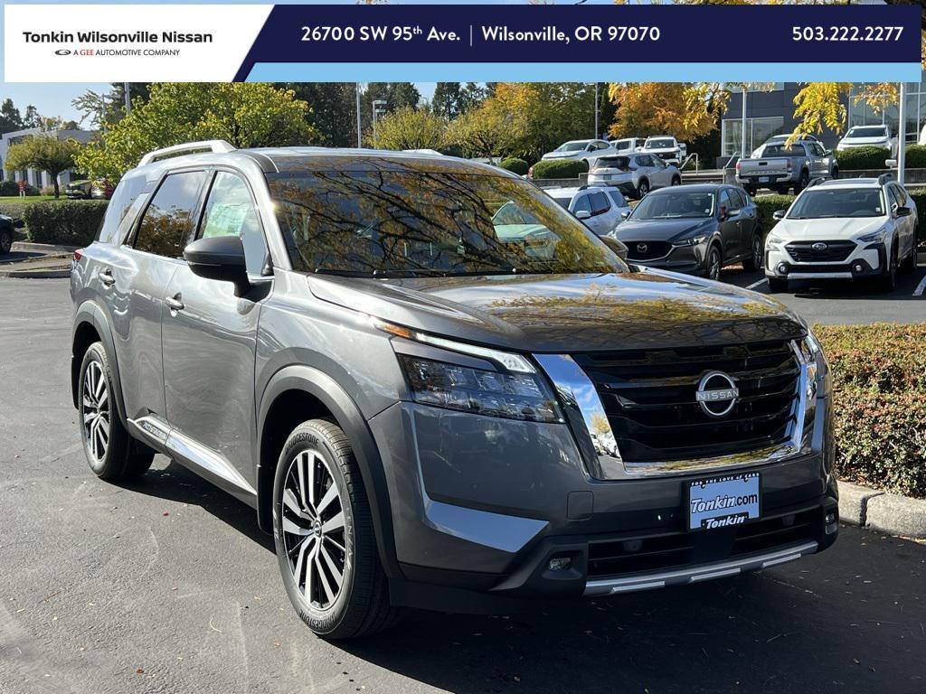 new 2025 Nissan Pathfinder car, priced at $45,647