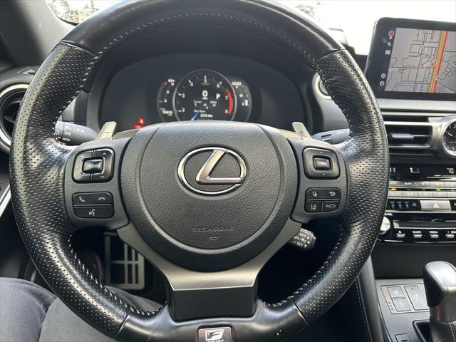 used 2022 Lexus IS 350 car, priced at $34,999