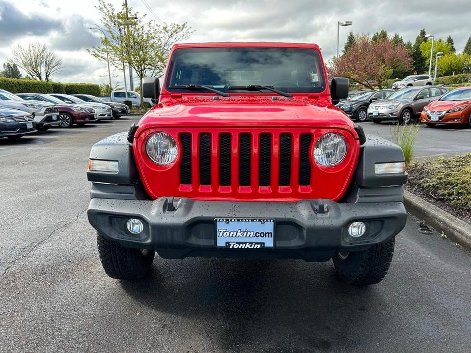 used 2020 Jeep Wrangler Unlimited car, priced at $29,856