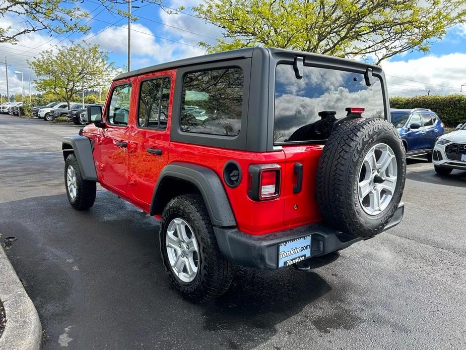 used 2020 Jeep Wrangler Unlimited car, priced at $29,853