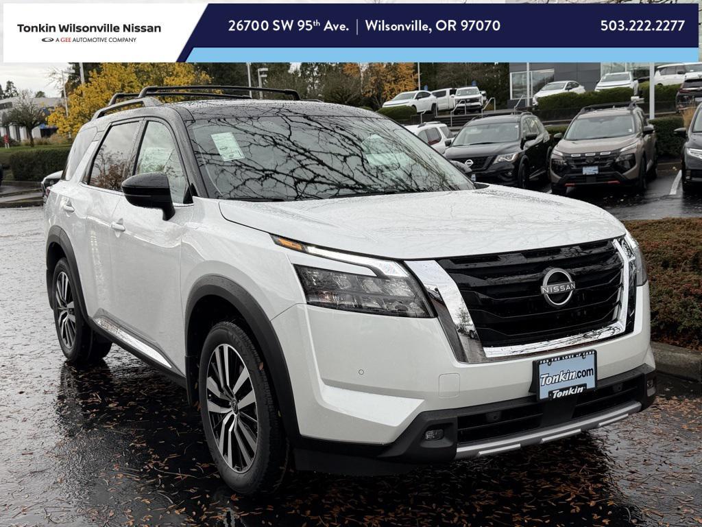 new 2025 Nissan Pathfinder car, priced at $46,823
