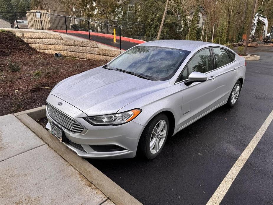 used 2018 Ford Fusion Hybrid car, priced at $12,989
