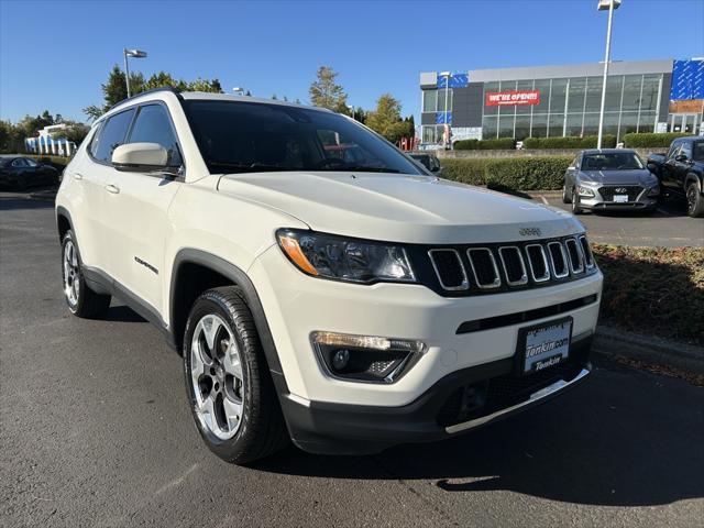 used 2021 Jeep Compass car, priced at $19,399