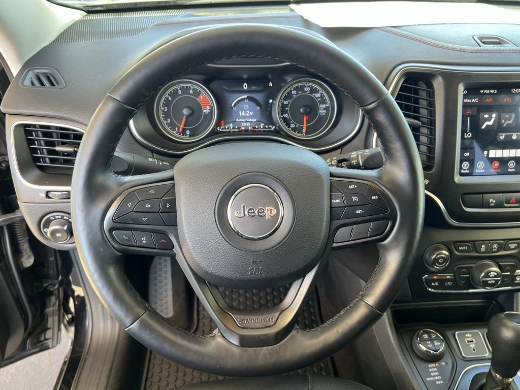 used 2019 Jeep Cherokee car, priced at $19,887