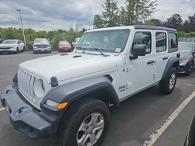 used 2020 Jeep Wrangler Unlimited car, priced at $25,000
