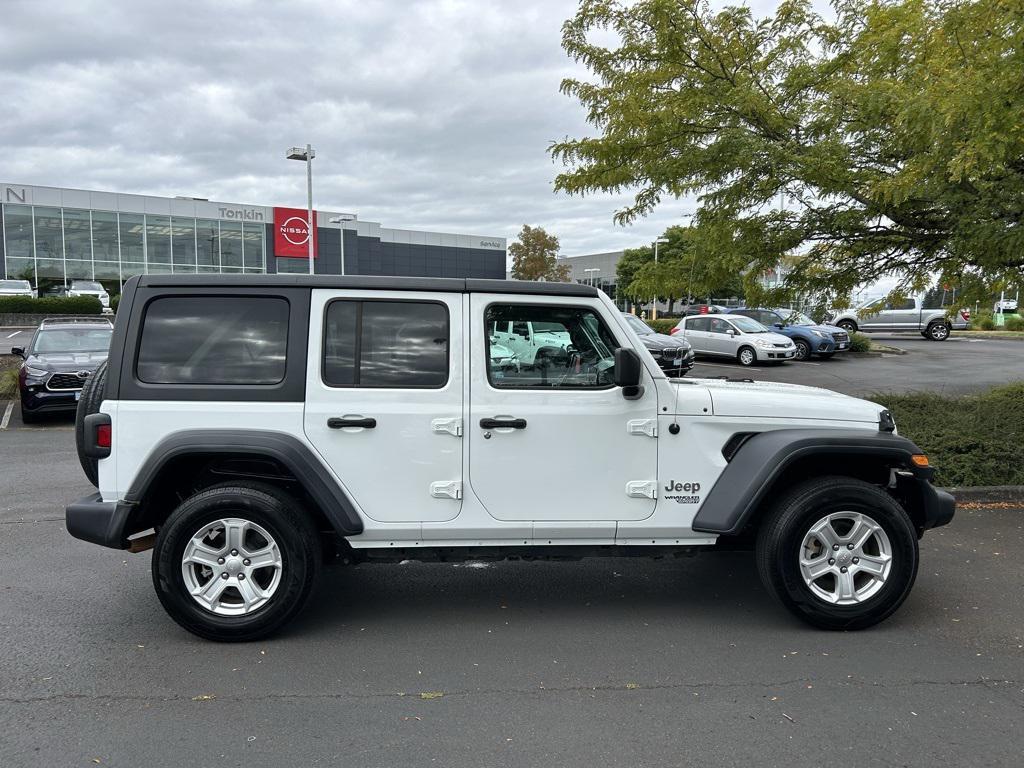 used 2020 Jeep Wrangler Unlimited car, priced at $26,500