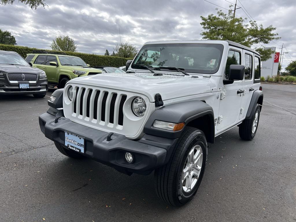 used 2020 Jeep Wrangler Unlimited car, priced at $26,500