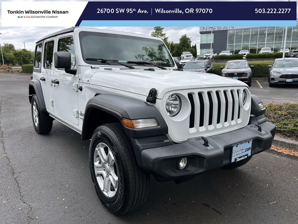 used 2020 Jeep Wrangler Unlimited car, priced at $26,500