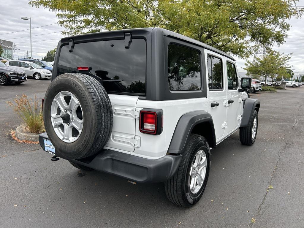used 2020 Jeep Wrangler Unlimited car, priced at $26,500