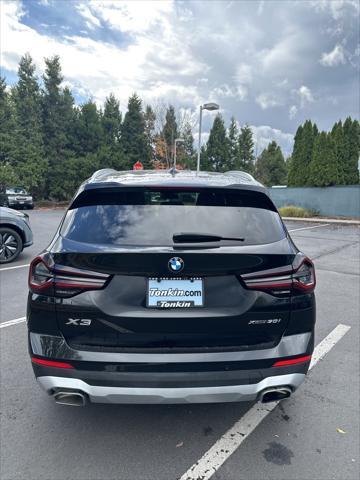 used 2023 BMW X3 car, priced at $38,784