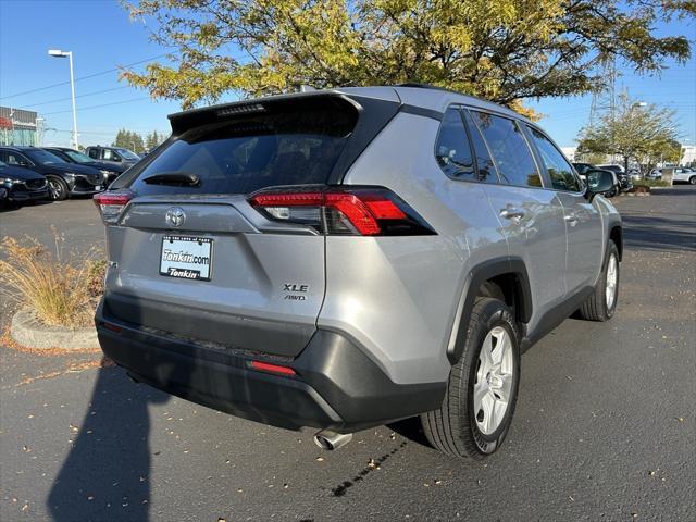 used 2021 Toyota RAV4 car, priced at $25,215