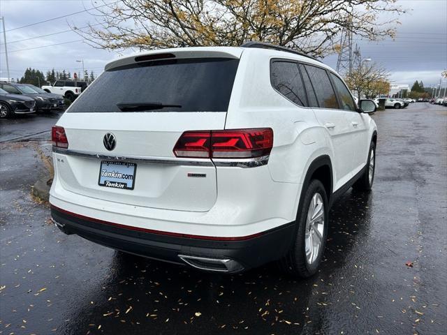 used 2021 Volkswagen Atlas car, priced at $26,287