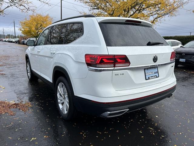 used 2021 Volkswagen Atlas car, priced at $26,287