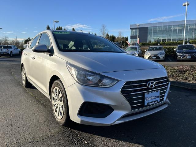 used 2021 Hyundai Accent car, priced at $13,998