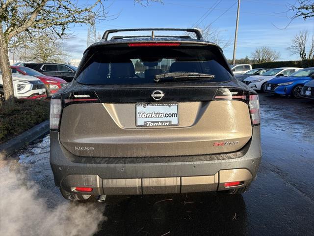 new 2025 Nissan Kicks car, priced at $32,810