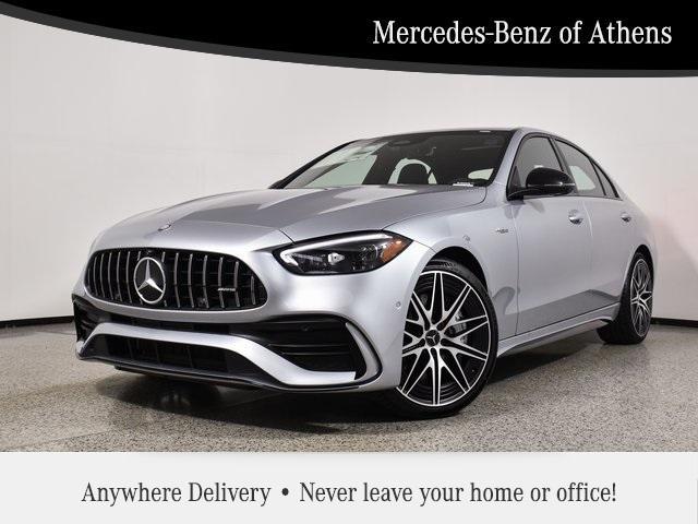new 2024 Mercedes-Benz AMG C 43 car, priced at $70,350