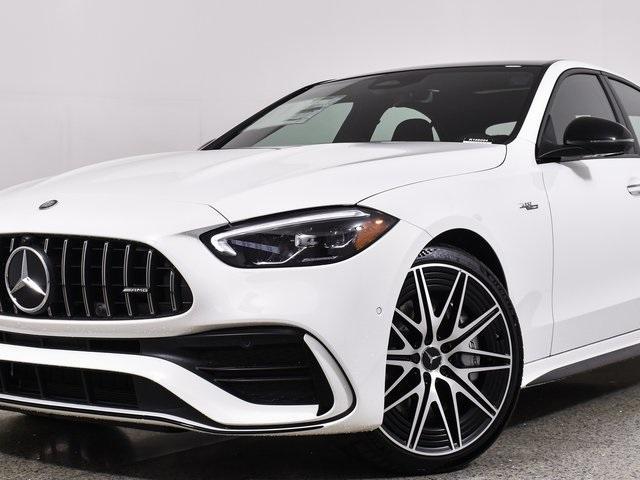 new 2024 Mercedes-Benz AMG C 43 car, priced at $67,115