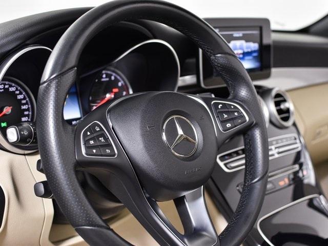 used 2017 Mercedes-Benz C-Class car, priced at $25,789