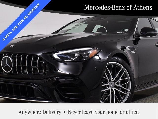 new 2024 Mercedes-Benz AMG C 63 car, priced at $86,785