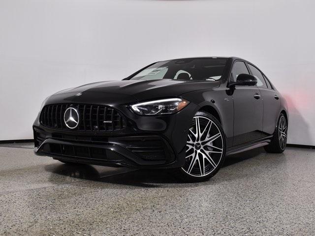new 2025 Mercedes-Benz AMG C 43 car, priced at $71,245