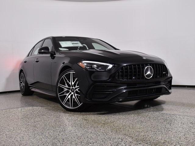 new 2025 Mercedes-Benz AMG C 43 car, priced at $71,245