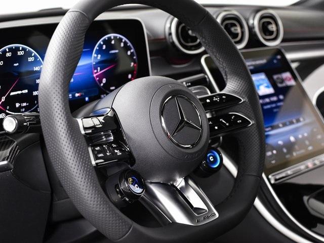 new 2025 Mercedes-Benz AMG C 43 car, priced at $71,245