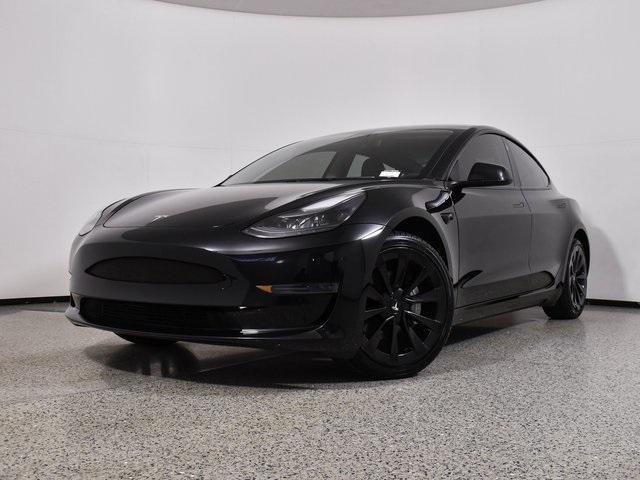 used 2023 Tesla Model 3 car, priced at $26,419