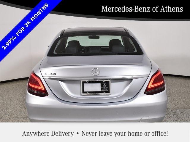 used 2021 Mercedes-Benz C-Class car, priced at $29,998