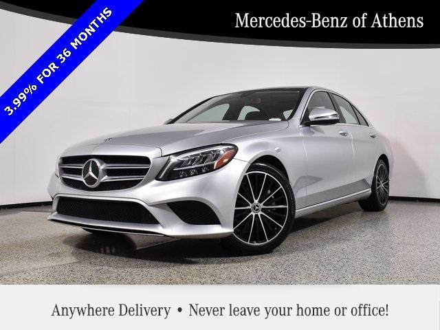 used 2021 Mercedes-Benz C-Class car, priced at $27,691