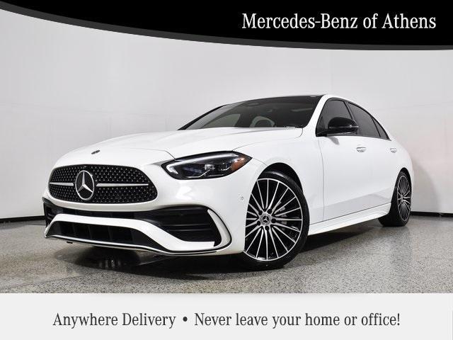 used 2022 Mercedes-Benz C-Class car, priced at $38,946