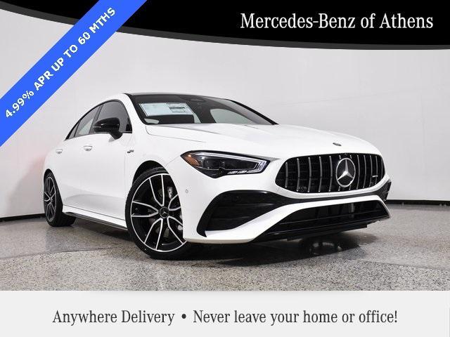 new 2025 Mercedes-Benz AMG CLA 35 car, priced at $61,420
