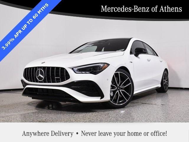 new 2025 Mercedes-Benz AMG CLA 35 car, priced at $61,420