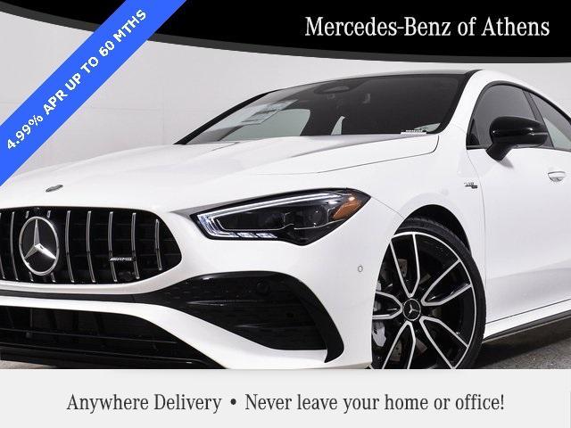 new 2025 Mercedes-Benz AMG CLA 35 car, priced at $61,420