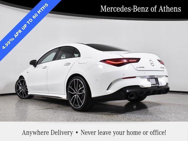 new 2025 Mercedes-Benz AMG CLA 35 car, priced at $61,420