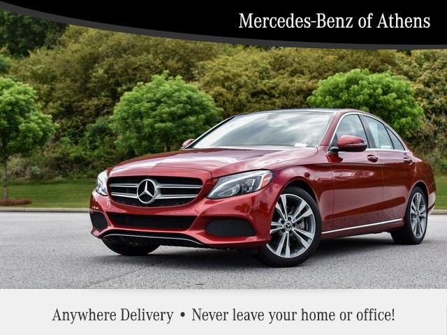used 2018 Mercedes-Benz C-Class car, priced at $23,587