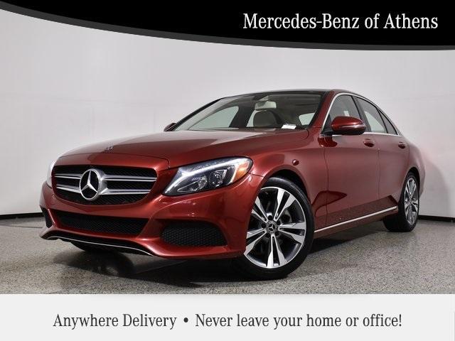 used 2018 Mercedes-Benz C-Class car, priced at $22,734