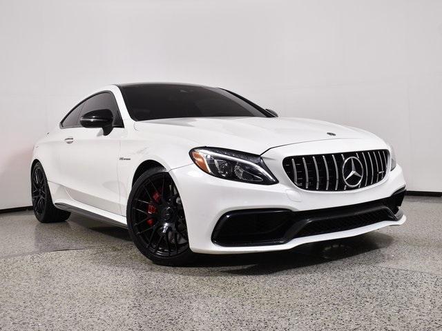 used 2018 Mercedes-Benz AMG C 63 car, priced at $59,985