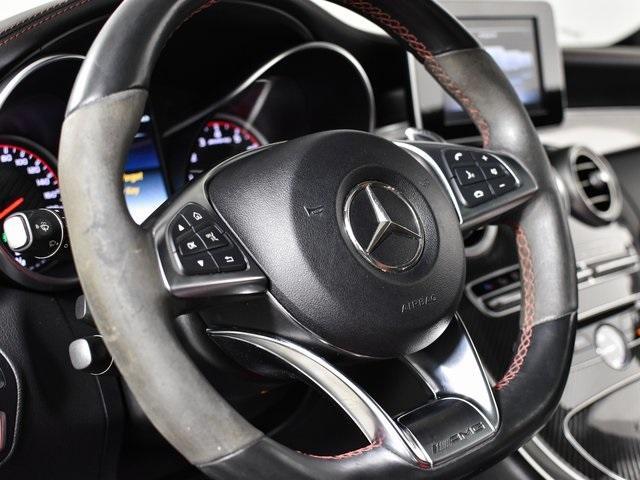 used 2018 Mercedes-Benz AMG C 63 car, priced at $59,985