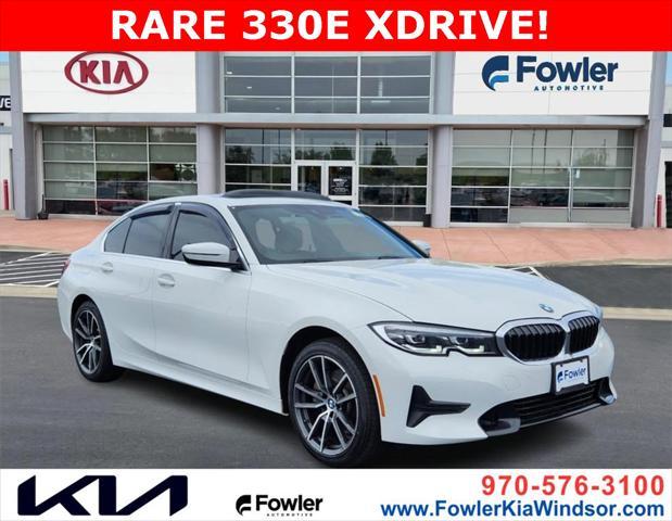 used 2021 BMW 330e car, priced at $34,586