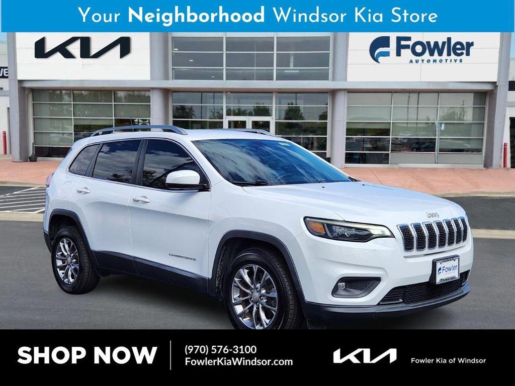 used 2020 Jeep Cherokee car, priced at $17,680