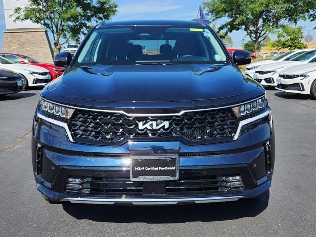 used 2023 Kia Sorento Hybrid car, priced at $33,792