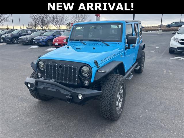 used 2017 Jeep Wrangler Unlimited car, priced at $26,486