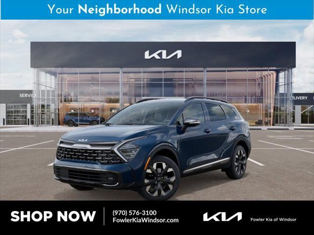 new 2025 Kia Sportage car, priced at $46,135