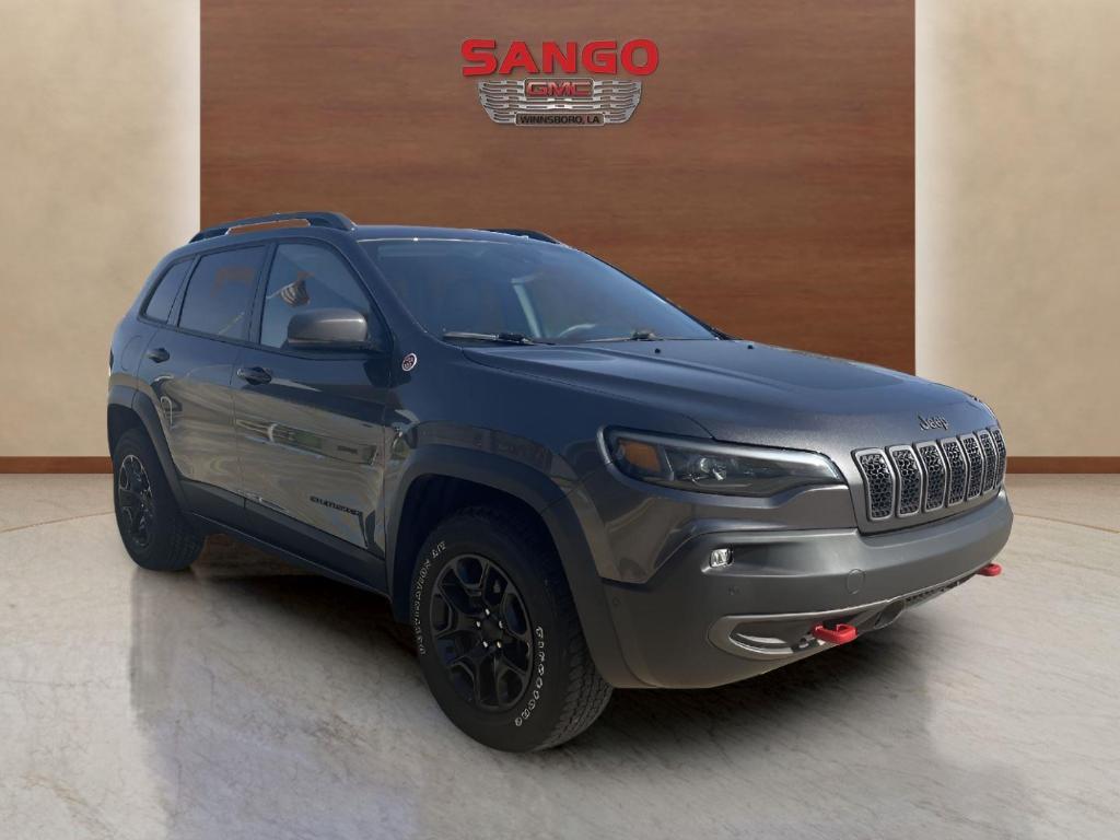 used 2021 Jeep Cherokee car, priced at $27,577