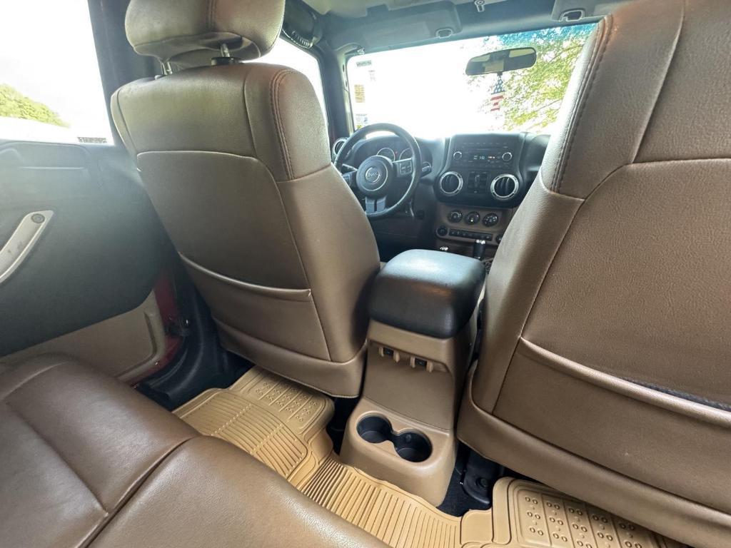 used 2012 Jeep Wrangler Unlimited car, priced at $16,777