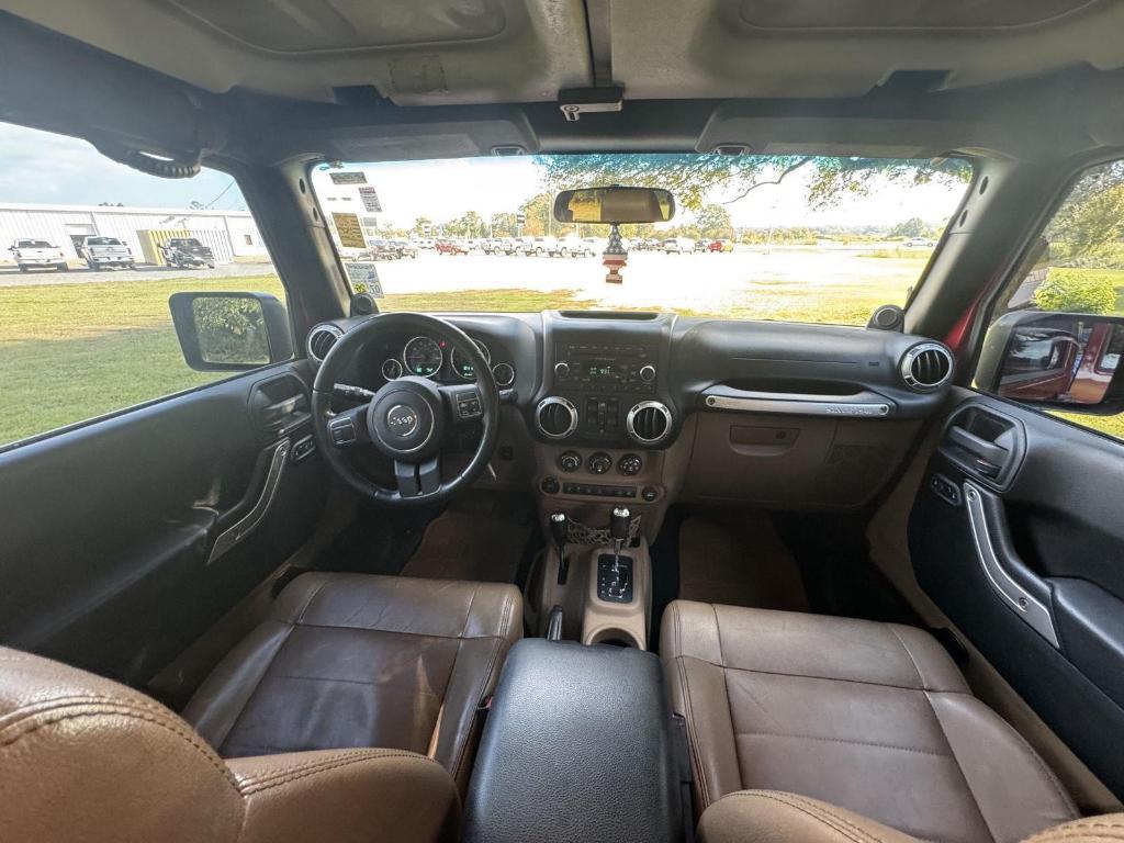 used 2012 Jeep Wrangler Unlimited car, priced at $16,777