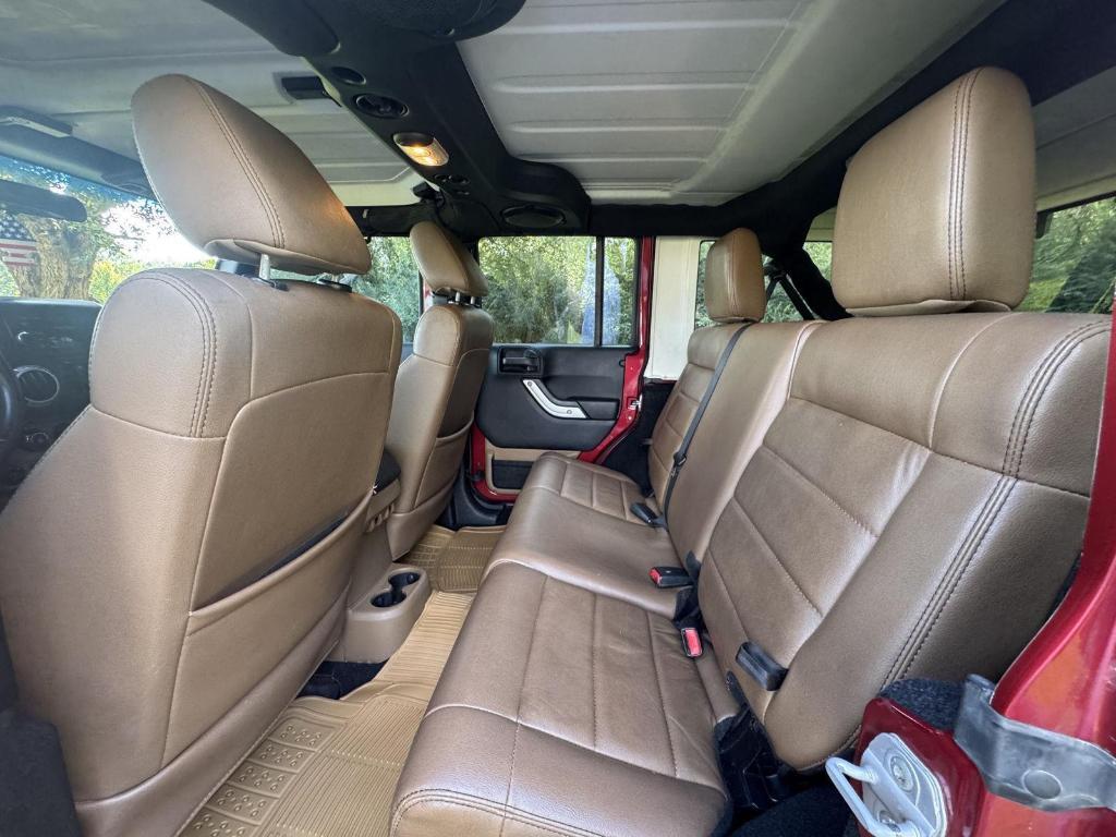 used 2012 Jeep Wrangler Unlimited car, priced at $16,777