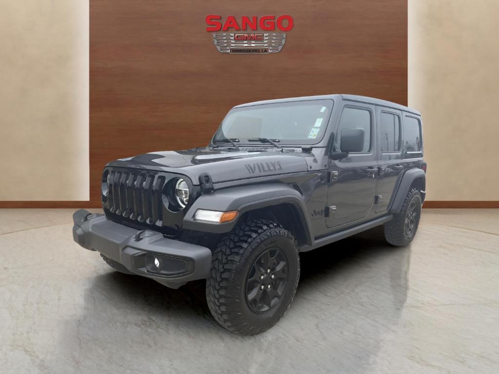 used 2020 Jeep Wrangler Unlimited car, priced at $25,777