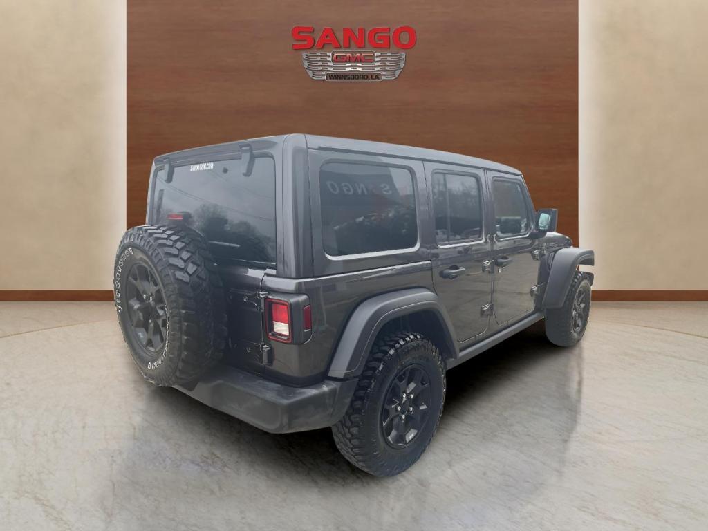 used 2020 Jeep Wrangler Unlimited car, priced at $25,777