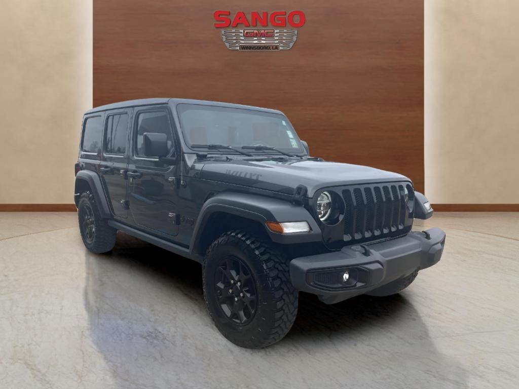 used 2020 Jeep Wrangler Unlimited car, priced at $25,777